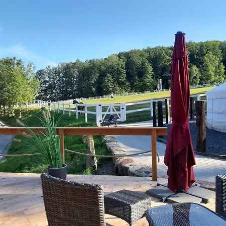 Neu - Landlust Chaletdorf Bei Fulda - Ein Besonderer Ort Zum Ankommen Und Neue Kraft Tanken * Petersberg (Hessen)
